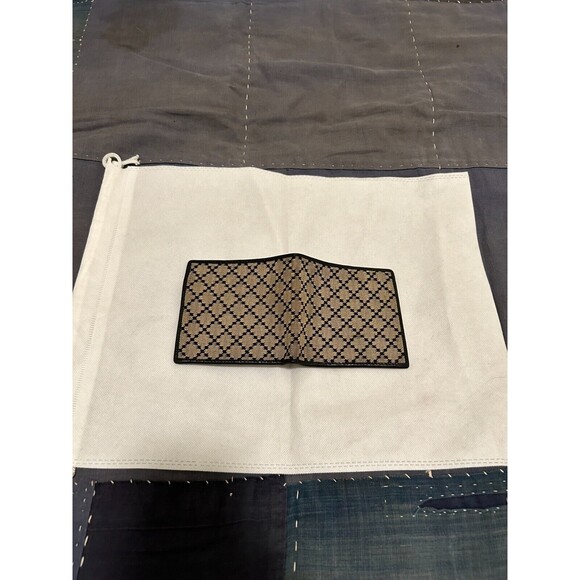 Gucci Mens Bifold With Coin Pouch Logo Pattern Louis Goyard - Picture 1 of 10
